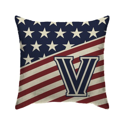 NCAA Villanova Wildcats Americana Decorative Throw Pillow