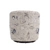 Comfort Pointe Beach Harbor Swivel Accent Chair: Upholstered, No Assembly, Coastal Design - 4 of 4