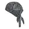 CTM Cotton Unlined Solid and Paisley Do Rag (Pack of 2) - 2 of 4