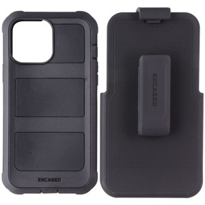 ENCASED Falcon Case and Holster for Apple iPhone 13 Pro Max - Black - 1 of 1