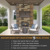 High-Density Polyurethane Faux Stone Siding Panels for Interior Exterior Decor Covering Rock Panel PU Stone - 4 of 4