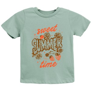The Juniper Shop Sweet Summer Time Strawberry Youth Short Sleeve Tee - 1 of 4