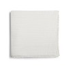 Makemake Organics GOTS Certified Organic Cotton Muslin Soft Breathable Lightweight Swaddle and Comfort Organic Baby Blanket - Ivory - 2 of 4