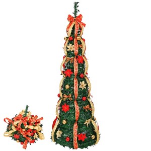 Karl Home Lighted Pop Up Artificial Christmas Tree - 1 of 4