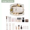 Narwey Checkered Makeup Bag Travel Cosmetic Bag with Organized Pockets - 2 of 2