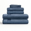 6 Piece Bath Towels Set, 100% Super Plush Premium Cotton - Becky Cameron - 3 of 4