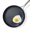OXO 12" Mira Tri-Ply Stainless Steel Non-Stick Open Frypan Silver: Dishwasher-Safe, Induction & Gas Compatible - 4 of 4