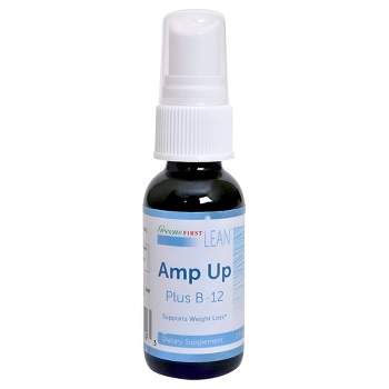 Greens First LEAN Amp Up Plus B-12 Spray, 1 fl. oz., 30 Servings – Lightly Sweetened with Stevia & Monkfruit – May Support Energy