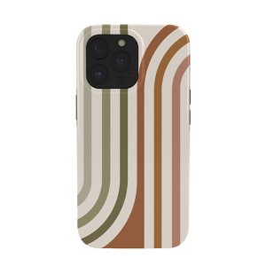 Colour Poems Bold Curvature Stripes I Tough iPhone Case - Society6 - 1 of 1