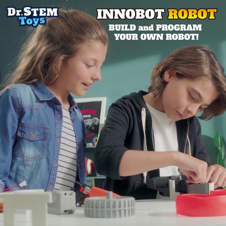 Dr. STEM Innobot Robot Kit, Build & Program Bluetooth Control for Kids 8+, 5 of 8