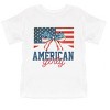 The Juniper Shop American Girly Flag Coquette Toddler Short Sleeve Tee - 3 of 4