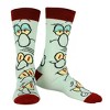 SpongeBob Squarepants Socks Men's Allover Character Designs 7-Pair Adult Crew Sock Set Multicolored - 4 of 4