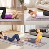 SEVOBAL Premium Non-Slip Yoga Mat Extra Thick Exercise Mat Dual Texture Design for Superior Grip Comfort, Yellow, 72.1"*24"*0.2" - 2 of 4