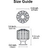attop 5 Pack Black Nickel Cabinet Knobs - 4 of 4