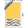 Trends International Geometric - Yellow Framed Wall Poster Prints - 3 of 4