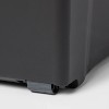32gal XL Wheeled Latching Storage Tote Black - Brightroom™ - 4 of 4