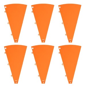 WinSpin 6 Pcs Prize Wheel Panels Dry Erase Orange for 24" Modular Prize Wheel - 1 of 4