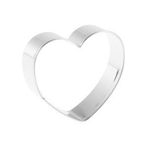 Unique Bargains Pastry Cutter Christmas Hat-Shaped Dishwasher Safe Stainless Steel Silver Tone 1Pcs - 1 of 4