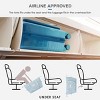 3-Piece Hardside Luggage Set with Cup Holders & USB Charger, Lightweight for Travel – Cuddlewood - 3 of 4