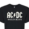 Women's - AC/DC - Glow In The Dark Cropped Graphic T-Shirt - 2 of 4