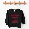 Football Hearts & Lyric Charts - Kids Toddler Sweatshirt and Kids Youth Sweatshirt - 2 of 3