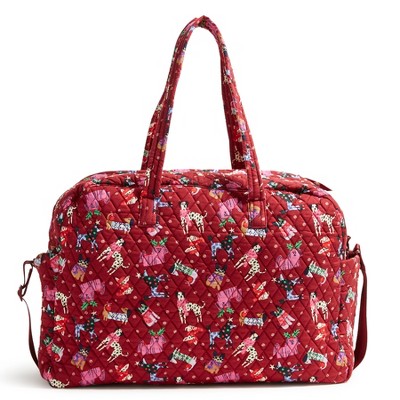 Vera Bradley Women's Outlet Cotton Large Weekender Travel Bag