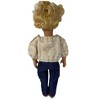 Doll Clothes Superstore Off White Sweater Fits Boy Or Girl 18 Inch Girl Dolls Like American Girl Our Generation - 3 of 4