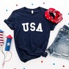 Simply Sage Market Women's USA Bold Short Sleeve Graphic Tee - 2 of 2