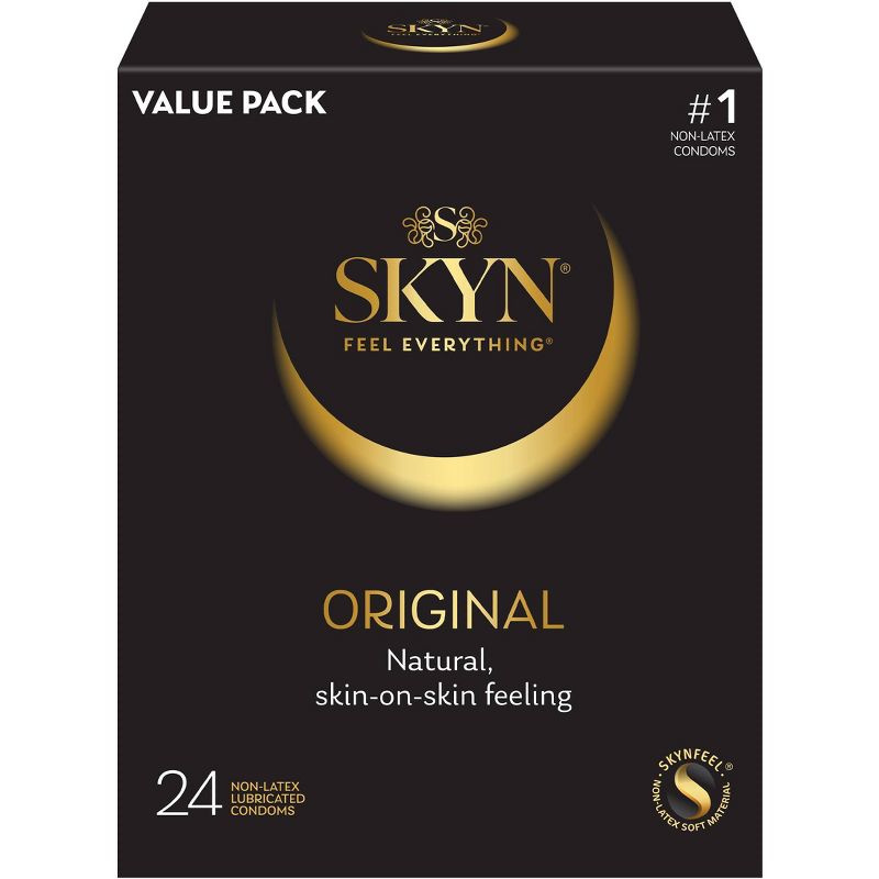 SKYN Original Non-Latex Lubricated Condoms, 1 of 13