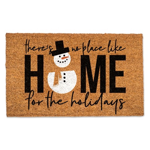 Creative Products There's no Place like Home for the Holidays 30 x 18 Door Mat - image 1 of 1