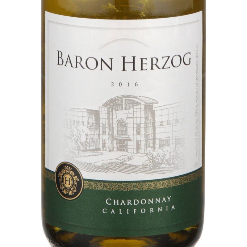 Baron Herzog Chardonnay White Wine - 750ml Bottle, 3 of 5
