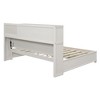PAGED Twin Size Daybed Modern Wooden Bed Frame with 3 Drawers, Cork Board and Storage Shelf for Bedroom - 4 of 4