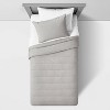 Channel Jersey Comforter Set - Pillowfort™ - image 3 of 4