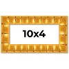 PosterPalooza | 10x4 Bamboo Picture Frame, UV Acrylic, 4 Finishes - Brown, Black, Gold, and Natural - 2 of 4