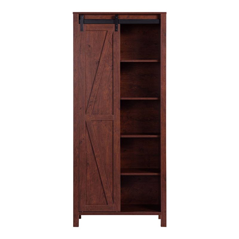 72" Arbolada Sliding Door Bookcase - HOMES: Inside + Out, 1 of 10