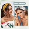 Unique Bargains Women's Bow Knotted Wide Headbands 2.28" Width 3 Pcs - 2 of 4