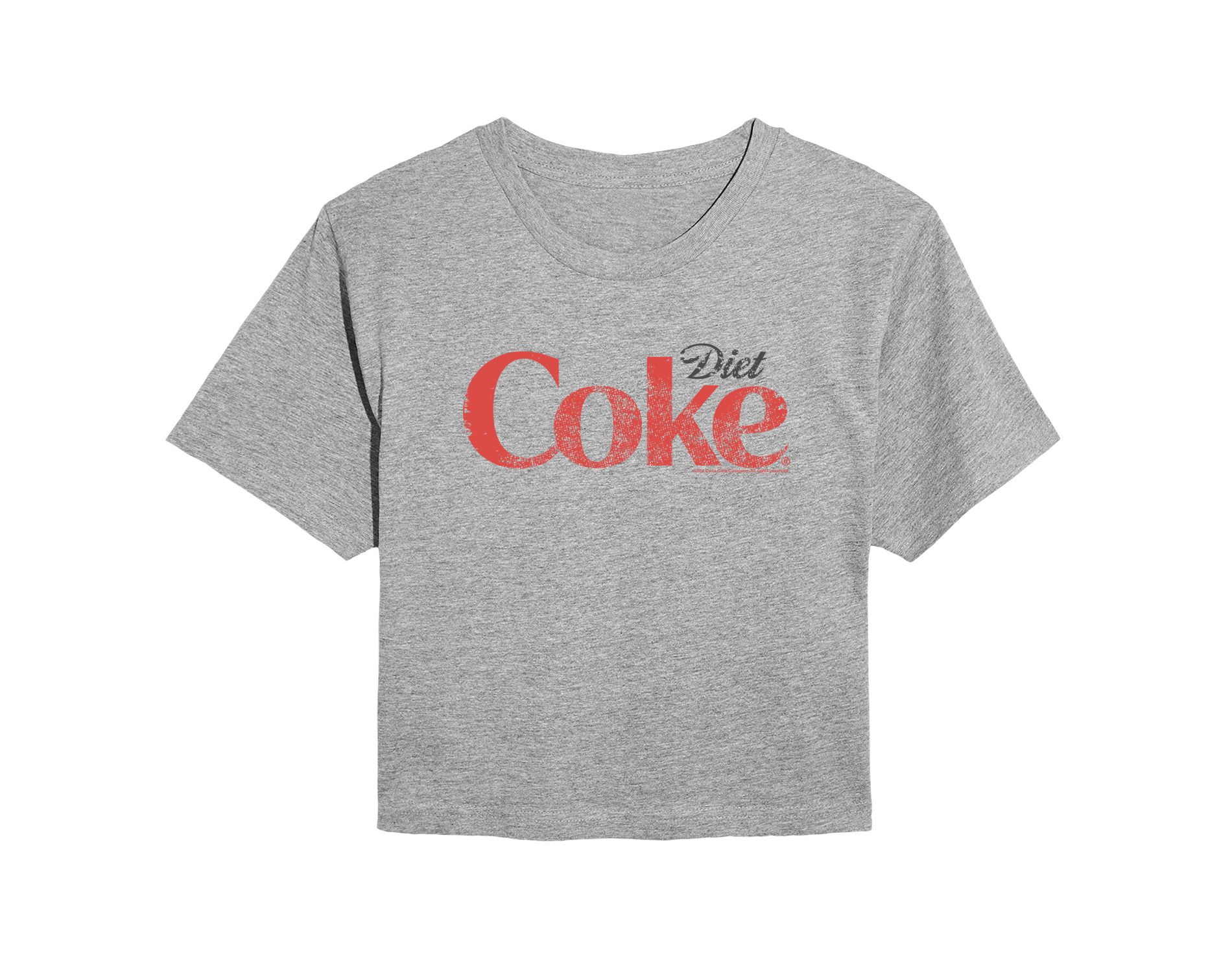Women's - Coca-Cola - Diet Coke Logo Cropped Graphic T-Shirt