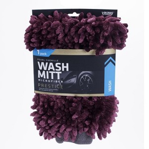 Viking 10 in. L X 8 in. W Chenille Wash Mitt 1 pk - 1 of 1