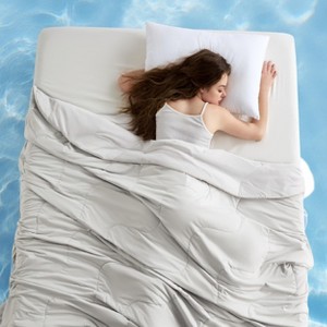 Cooling Blankets for Hot Sleepers Summer Blanket Cold and Lightweight Gift for Night Sweats Ice Cooled Breathable Comforter for Bed - 1 of 4
