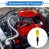 Unique Bargains Universal Automotive Oil Funnel for Engine Oil Diesel Kerosene Gasoline Plastic 11.02"x1.73" - 2 of 4