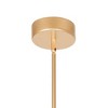 CWI Lighting Pipes 1 Light Mini Pendant With Sun Gold Finish - 2 of 2