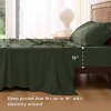 Rayon Derived from Bamboo Sheet Set 4 Pcs Beige Queen  Cooling & Moisture-Wicking Bedding with Deep Pockets - 3 of 4