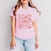 Merry Christmas Sketched Icons - Women's Short Sleeve Graphic T-Shirt - 3 of 4