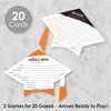 Big Dot of Happiness Orange Grad - Best is Yet to Come - 2-in-1 Orange Graduation Party Cards - Activity Duo Games - Set of 20 - 2 of 4