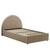 Modway Resort Performance Velvet Arched Round Twin Platform Bed - 2 of 4