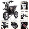 36V Ride on Dirt Bike Motorcycle for Teens,15.5MPH Fast Speed Electric Battery-Powered Off-Road Motorcycle, LED Light, Disc Brake - 4 of 4