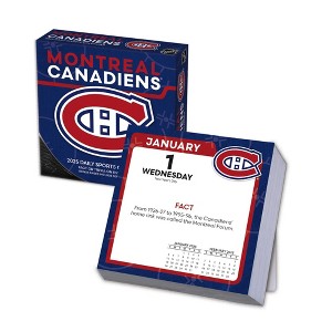 NHL Montreal Canadiens 2025 Box Calendar - 1 of 4