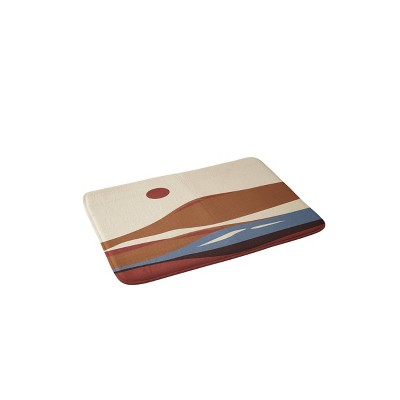 Viviana Gonzalez Western Desert Vibes II Memory Foam Bath Mat Brown - Deny Designs