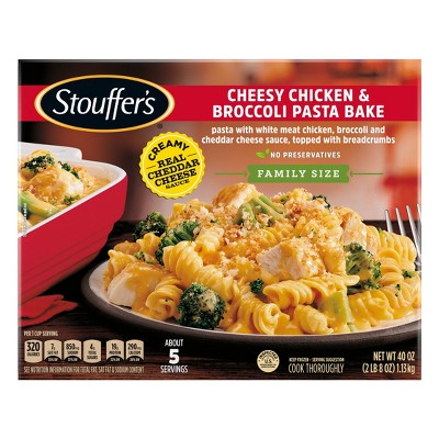 Stouffer's Frozen Chicken & Broccoli Pasta Bake Family Size - 40oz : Target