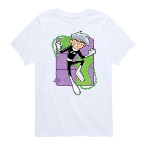 Boys' - Nickelodeon - Danny Phantom Flying Short Sleeve Graphic T-Shirt - 1 of 4